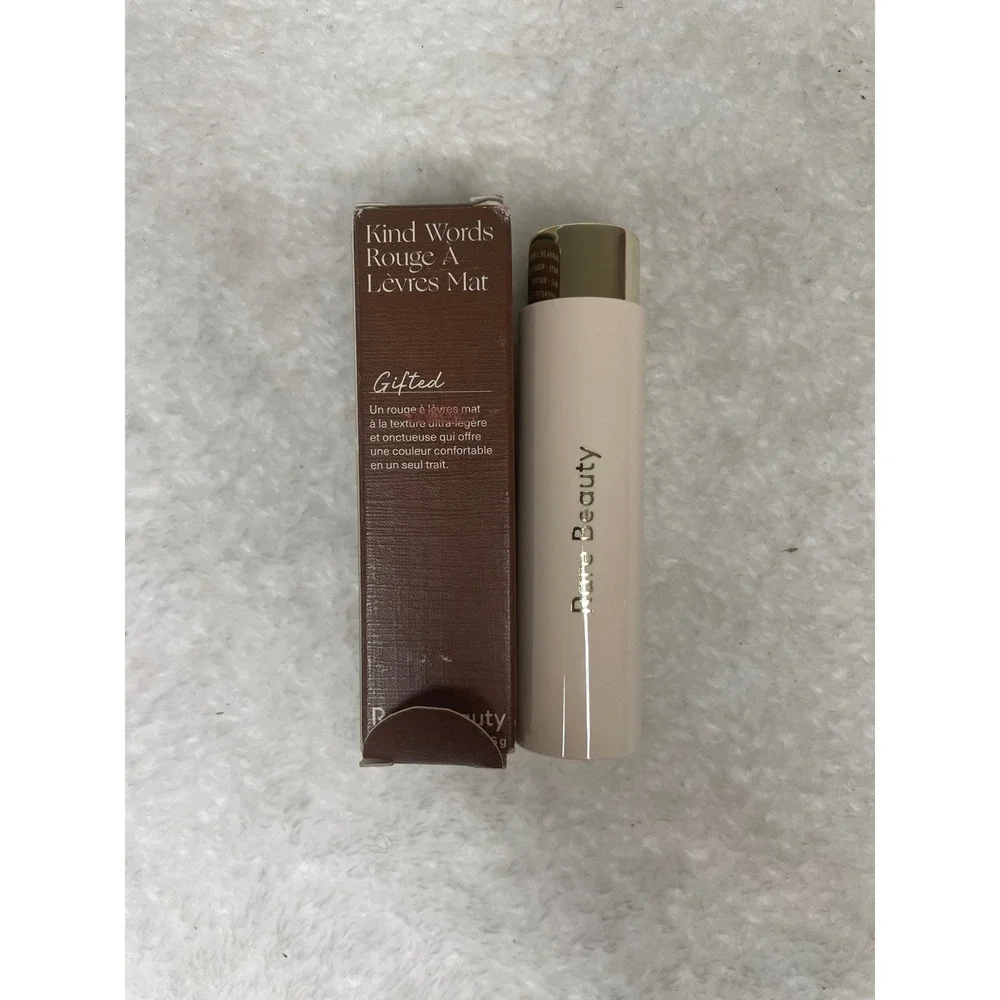 Rare Beauty Kind Words Matte Lipstick Gifted Deep Dusty Plum 0.12oz 3.5g New